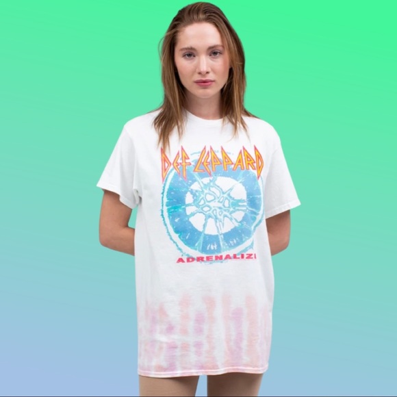 Junk Food Clothing Other - DEF LEPPARD ADRENALIZE TEES